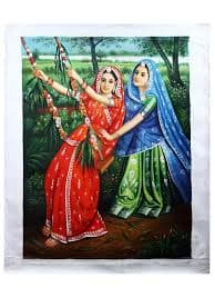 Abstract Sunset Painting - Thumbnail 3